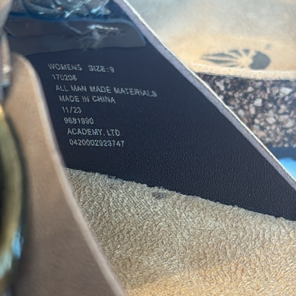 O'RAGEOUS Women's Woven Footbed Sandals Slides NEW Size 8 Minimal Timeless Boho - Picture 7 of 9